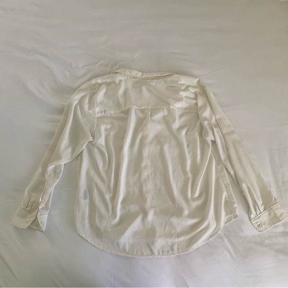 White Button-Up Shirt - Picture 3 of 3